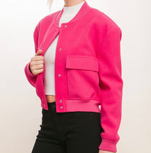 Load image into Gallery viewer, MANHATTAN JACKET-FUCHSIA
