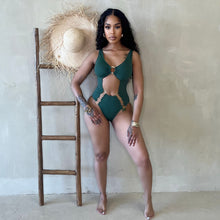 Load image into Gallery viewer, SEYCHELLES SWIMSUIT-GREEN
