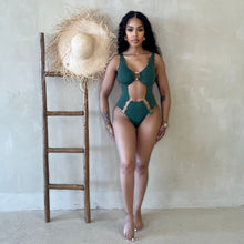 Load image into Gallery viewer, SEYCHELLES SWIMSUIT-GREEN
