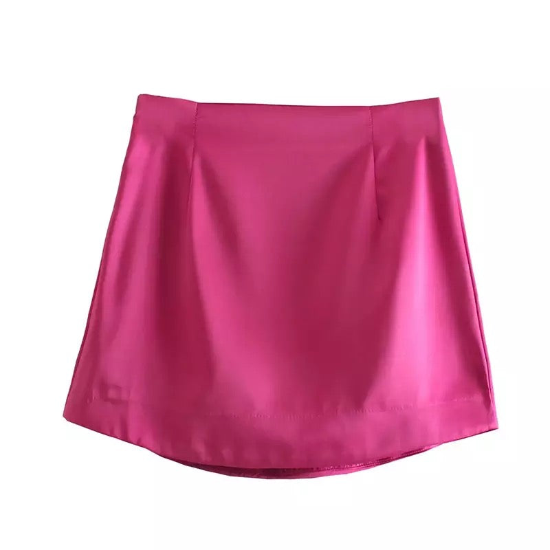 ZARA SATIN SKIRT